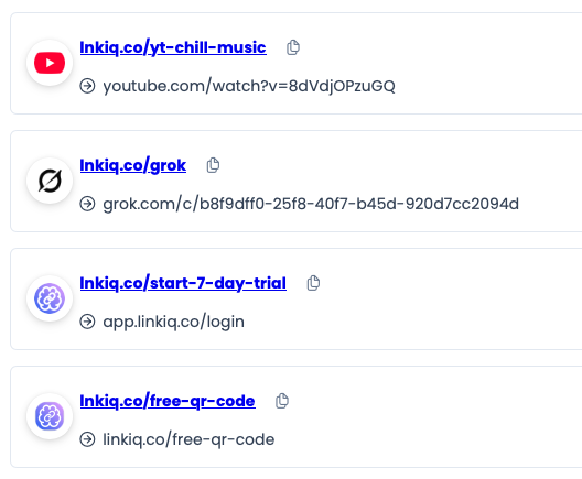 Link Shortening Interface